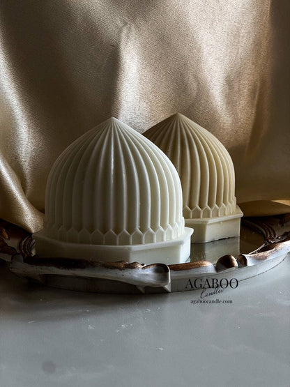 Exotic Cultural Domes Candle 4x4.5in - Religion - Shaped