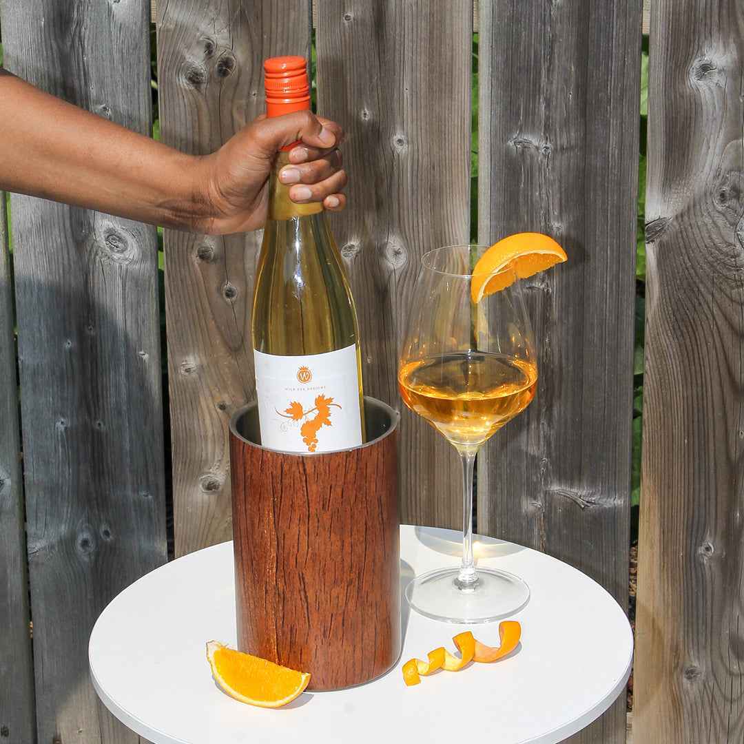 Woodgrain Wine Chiller