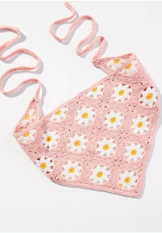 FLOWER HAIR SCARF HAIR BAND