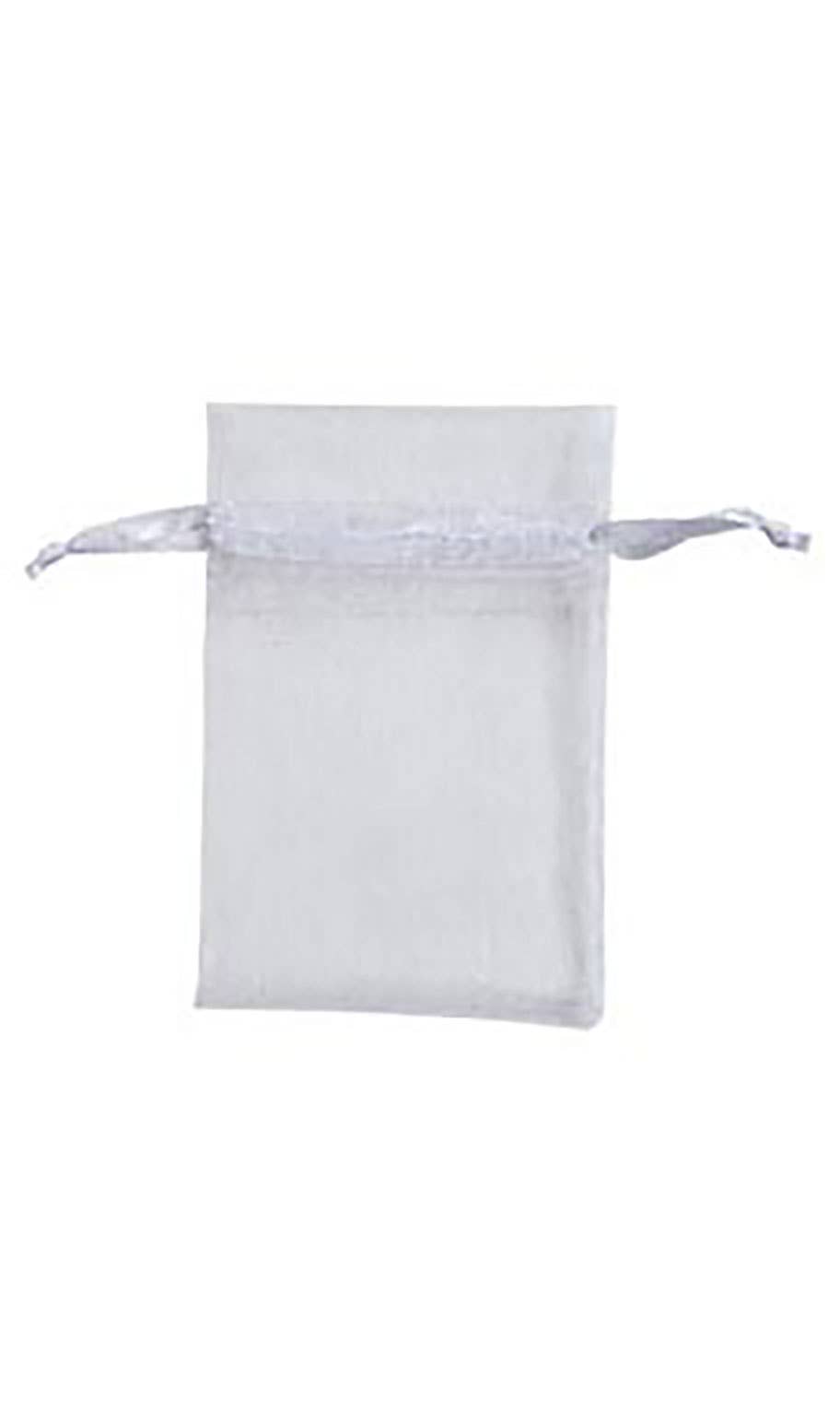 Organza Drawstring Pouch: Basil / Pack of 10 / 2" x 3"