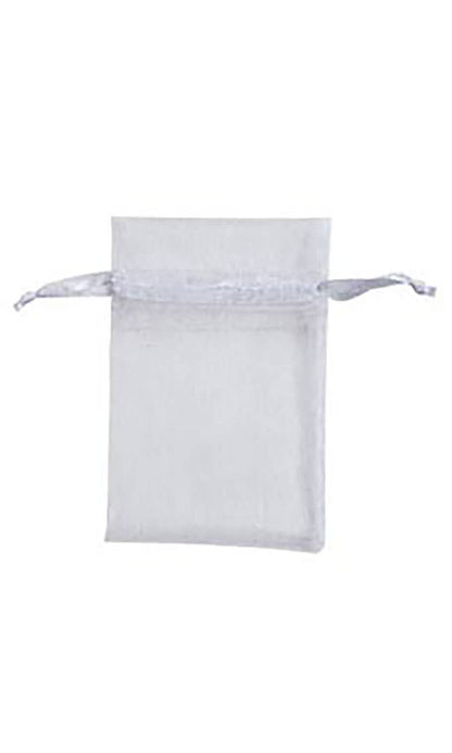 Organza Drawstring Pouch: Basil / Pack of 10 / 2" x 3"