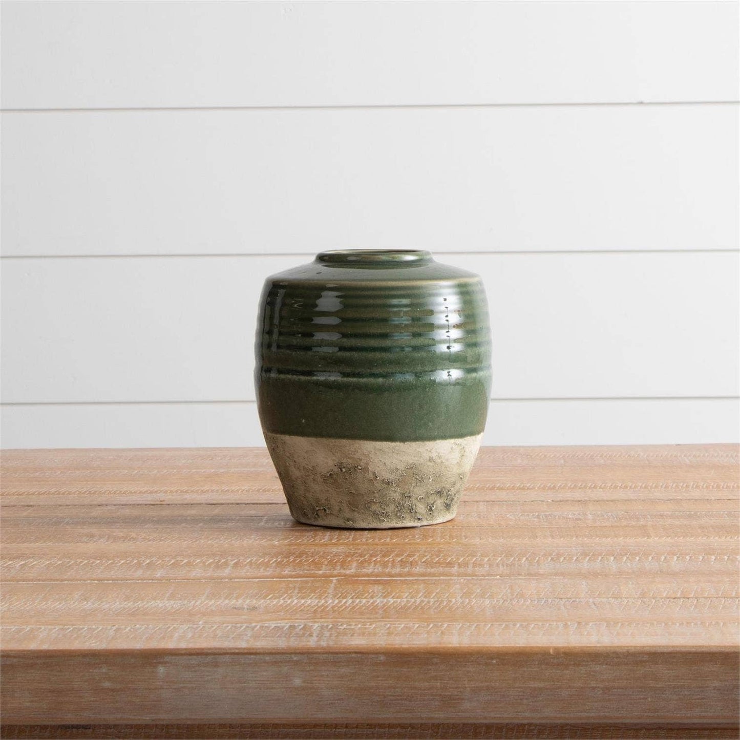 Vase - Two-Toned Green