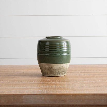 Vase - Two-Toned Green