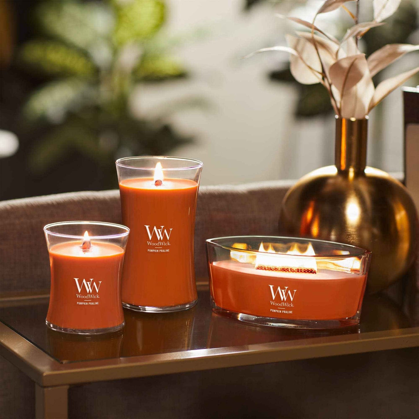 Pumpkin Praline Scented Ellipse Candle, 16 oz