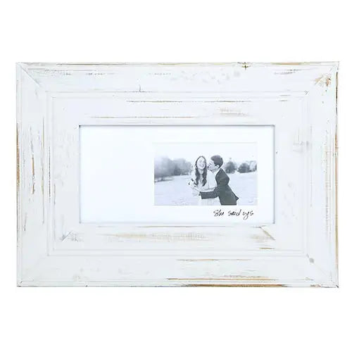 Face to Face Photo Frame - She Said Yes 16.5x11.5 (4x6 photo)