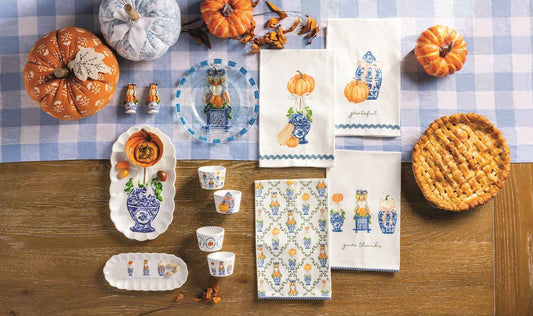 Pumpkin Topiary Tidbit Dishes, Set of Two