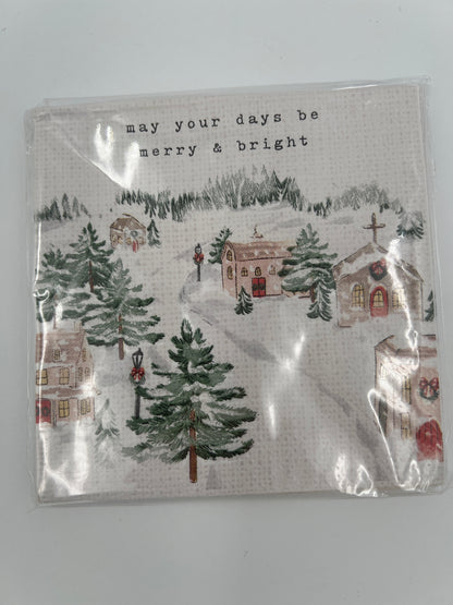 Christmas Cocktail Napkins