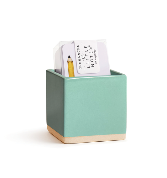 Little Notes® Ceramic Holder | Seaglass