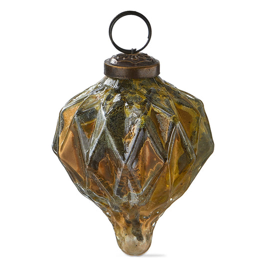 Gilded Drop Ornament, 3"