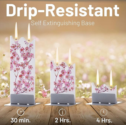 Flat Handmade Candle - Claude Monet Water Lilies