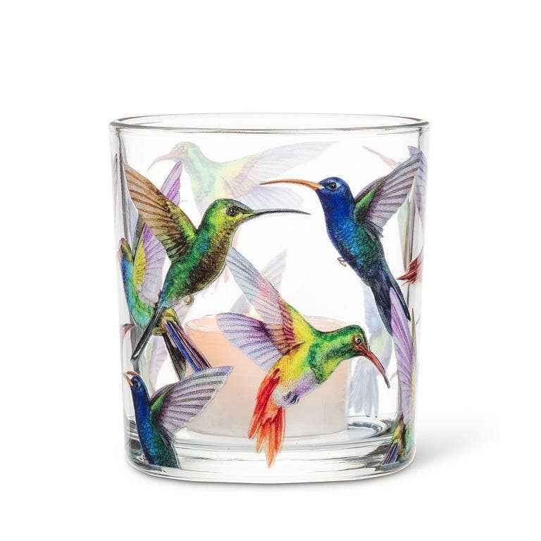 Hummingbirds Votive-3"H