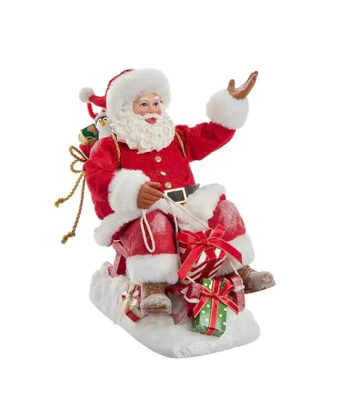 8.5" Fabriche Santa On Sled