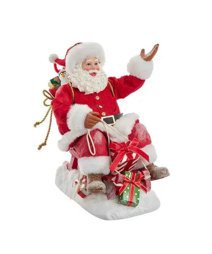 8.5" Fabriche Santa On Sled