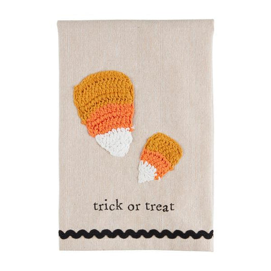 TRICK OR TREAT CROCHET TOWEL