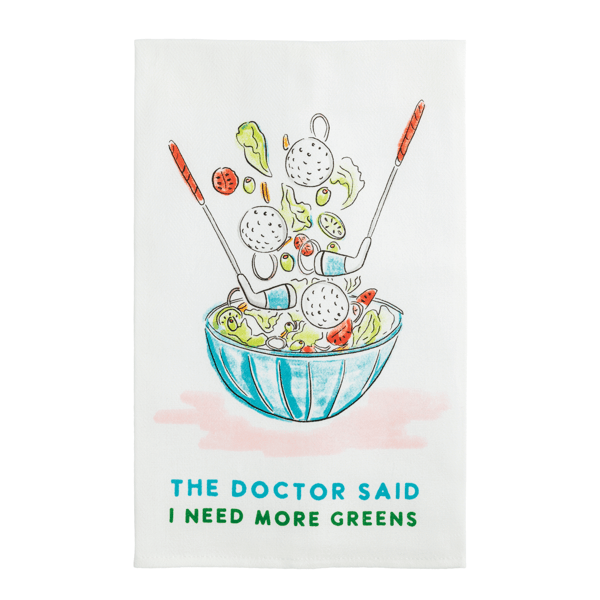 The Doctor Funny Golf Towel
