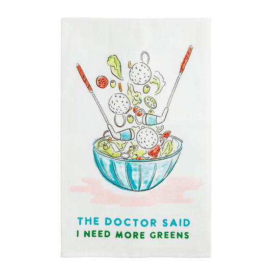 The Doctor Funny Golf Towel