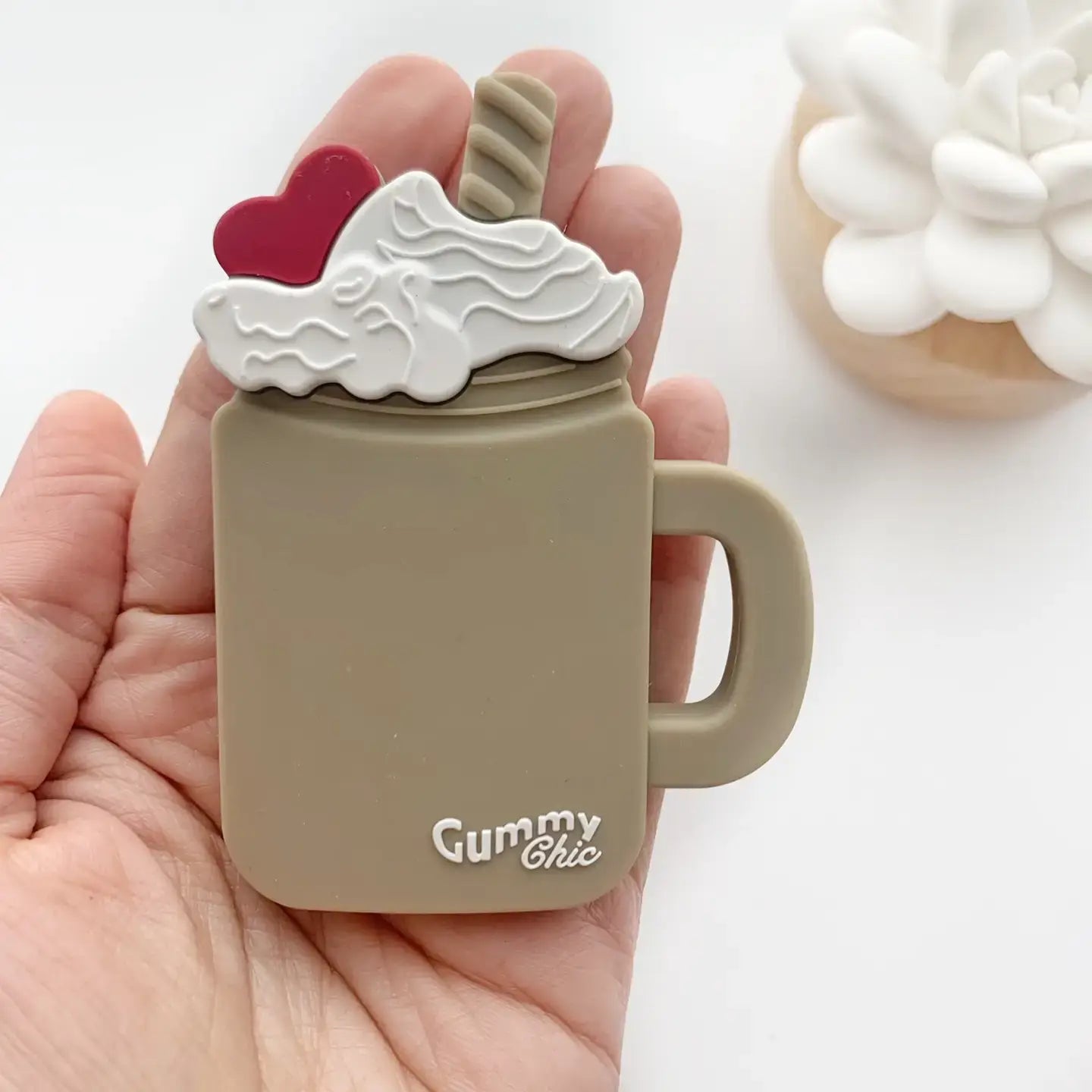  Ergonomic Milkshake Baby Teether Toy