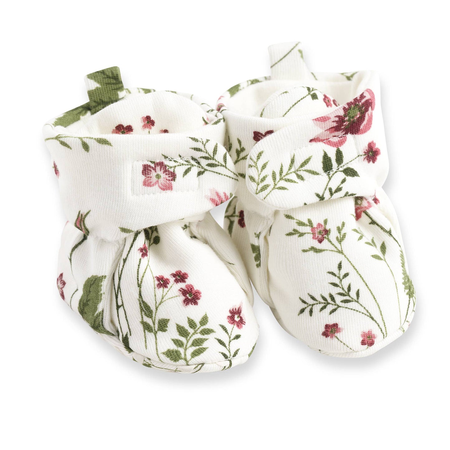 Baby Booties Pretty Petals Cotton: 1S