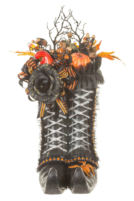 NEW-Black Witch Boots
