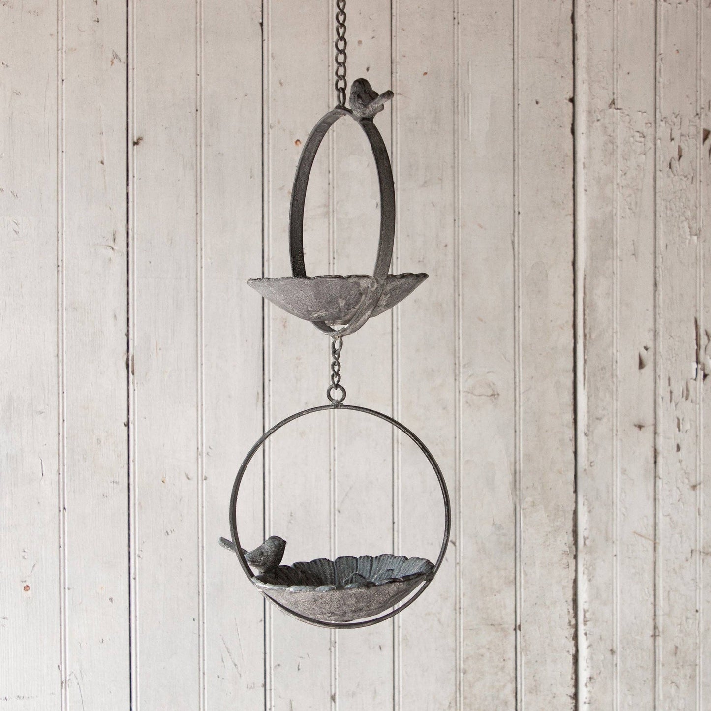Two-Tiered Hanging Bird Feeder