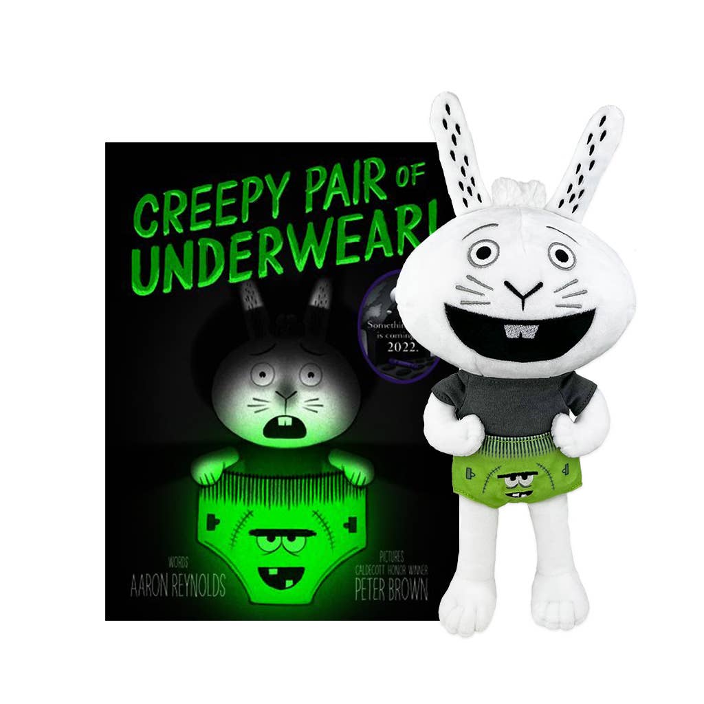 Creepy Pair of Underwear 14" Plush & Hardcover Book SOLD SEPARATELY