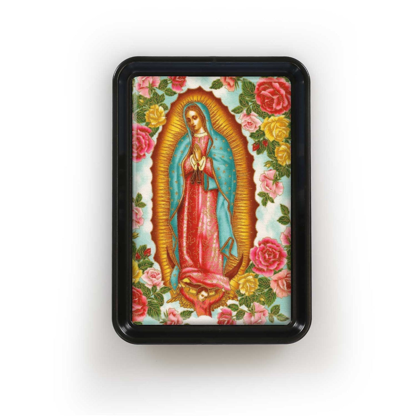 Guadalupe Blessed Virgin Our Lady Sacred shrine Classic Tray