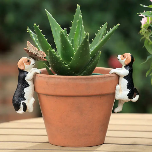 Playful Puppy Pot Hangers
