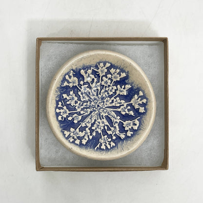 Pottery Dish Bowl - Queen Anne Snowflake