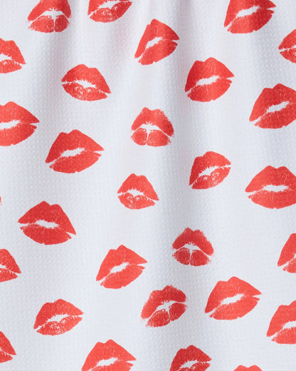 Geometry - Muchos Besos Tea Towel