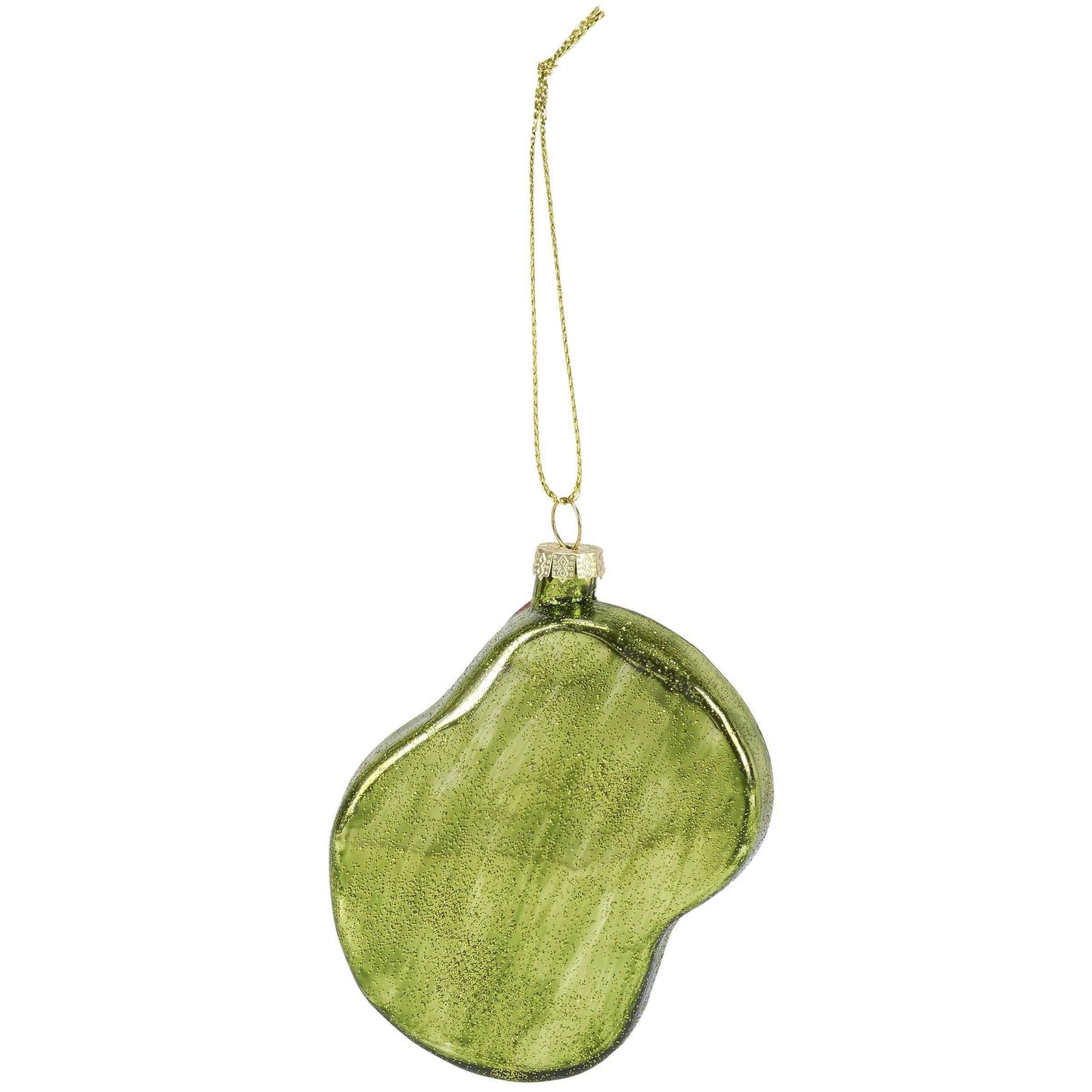 Putting Green Glass Xmas Orn