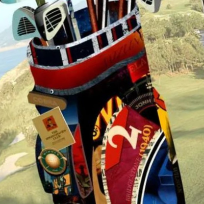 3D Collage Art | Golf Bag (40"x20")