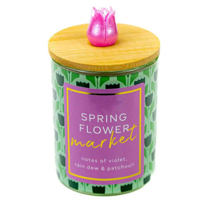 Spring Flower Market – 10oz Scented Spring Gift Candle