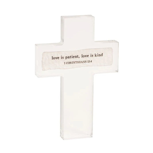 Love Is Recycled Paper Cross