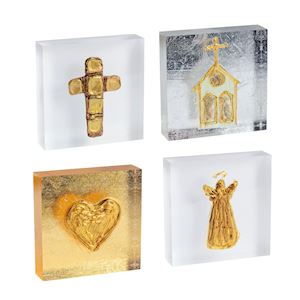 Gold & Silver Acrylic Plaques
