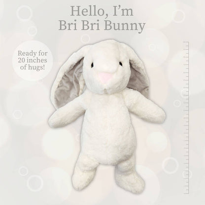 Plush Cream Bunny - 20 inch