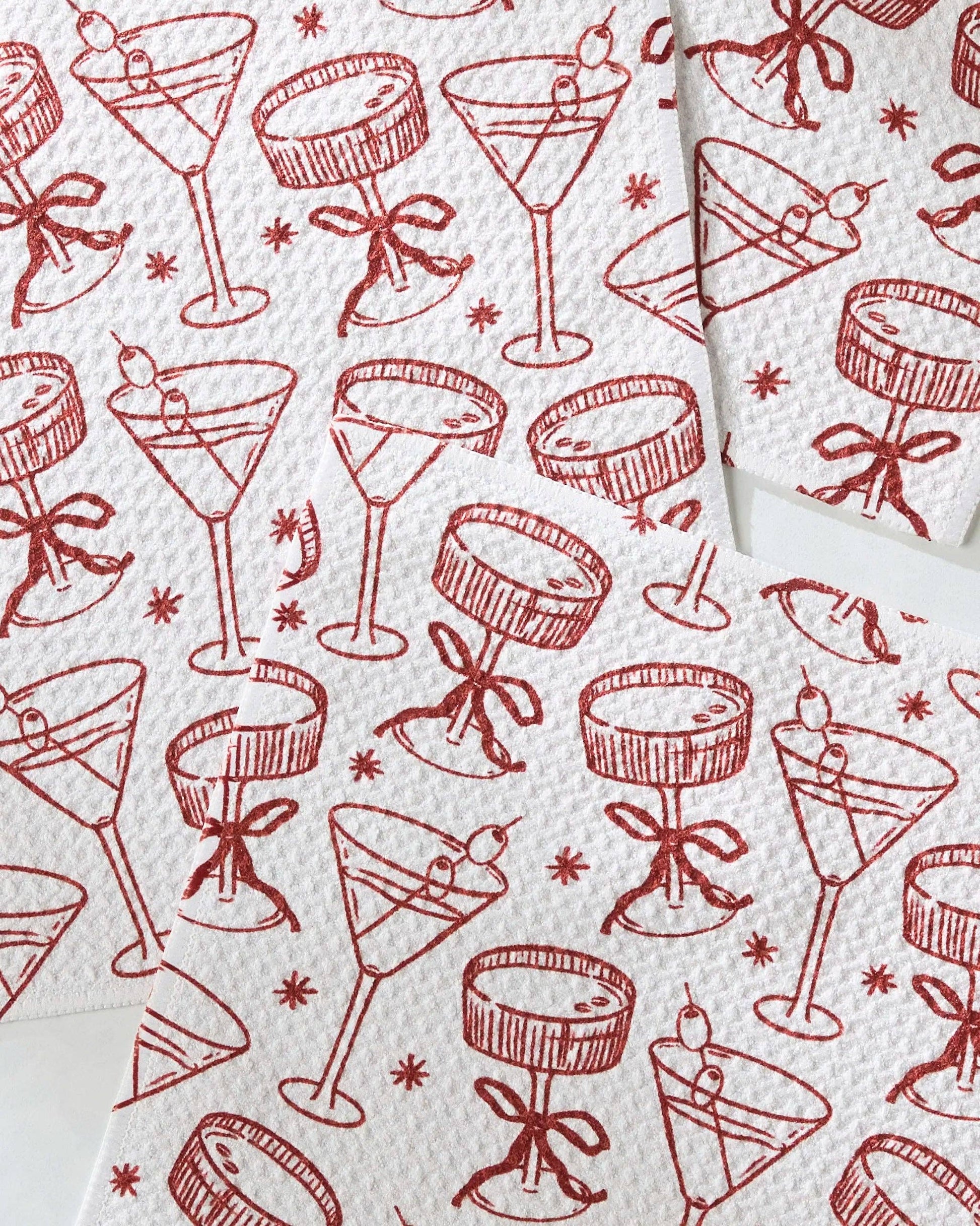 Soiree Dishcloth Set The Olive Branch Boutique