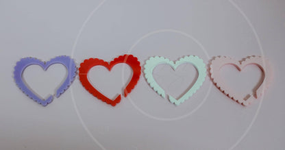 Retro Heart Drink Tags- Valentines drink tags