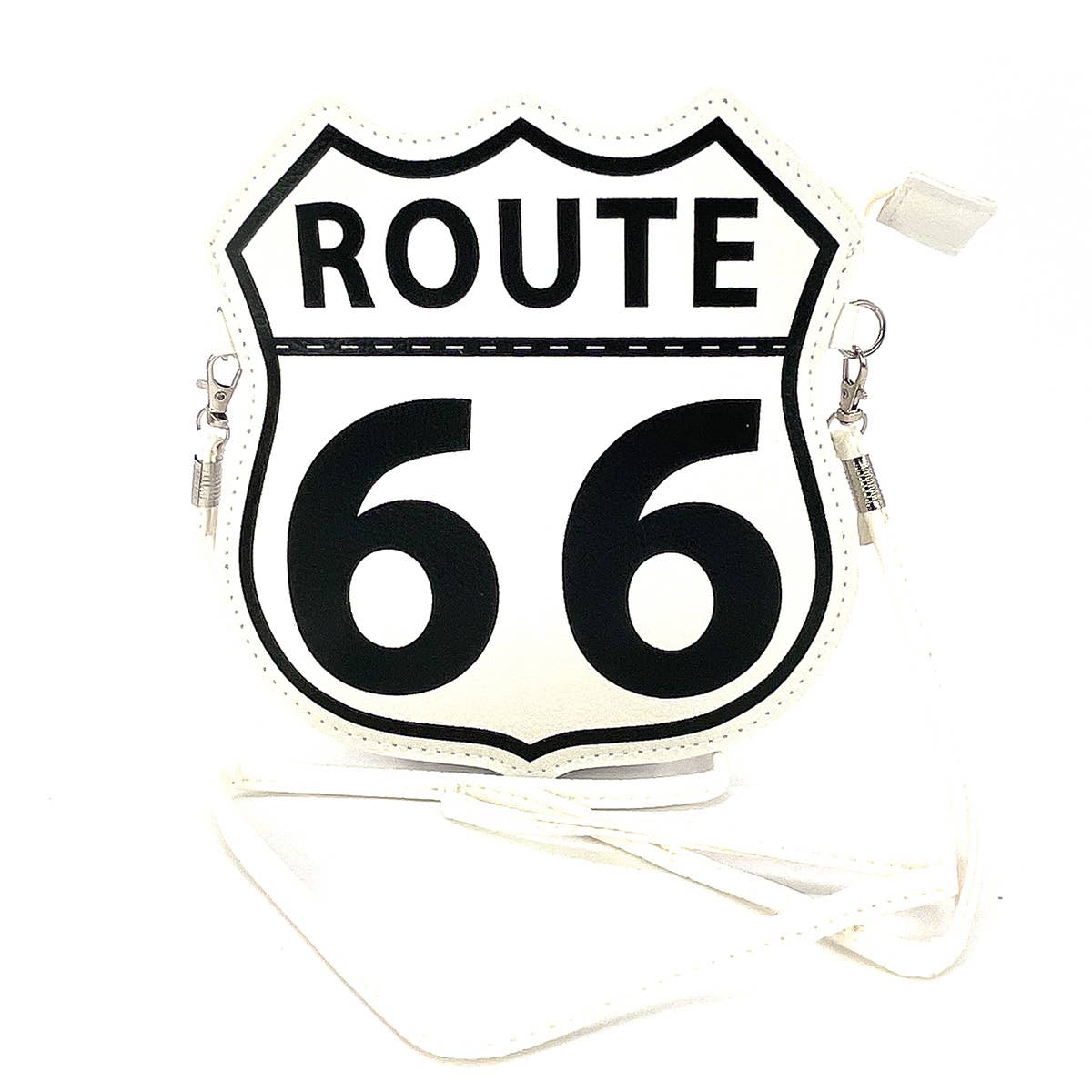 Route 66 Emblem Crossbody Bag