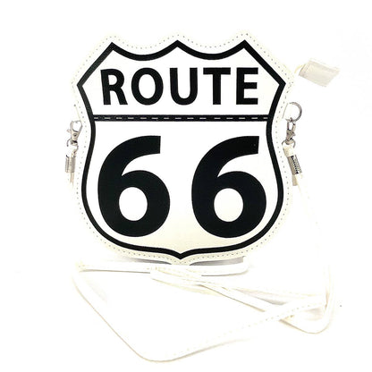Route 66 Emblem Crossbody Bag