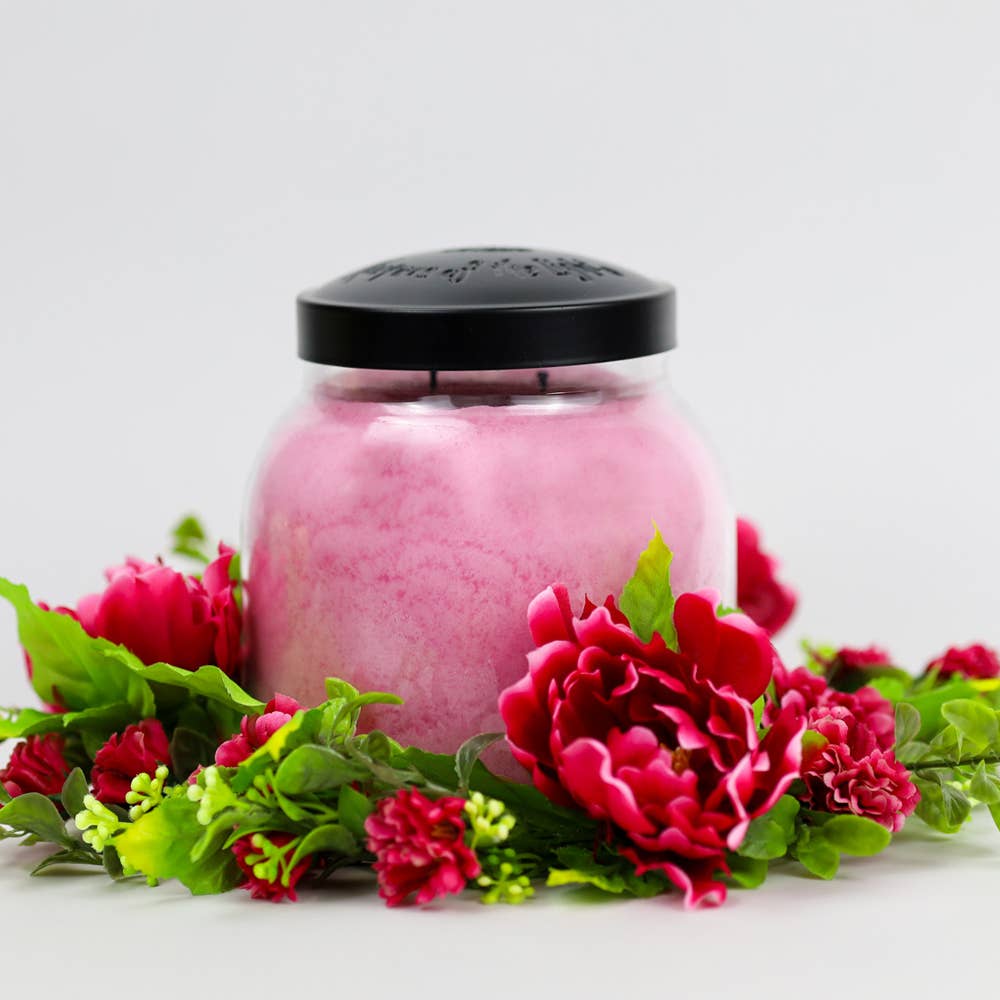 A Cheerful Giver - Pink Peony Bloom Candle Ring