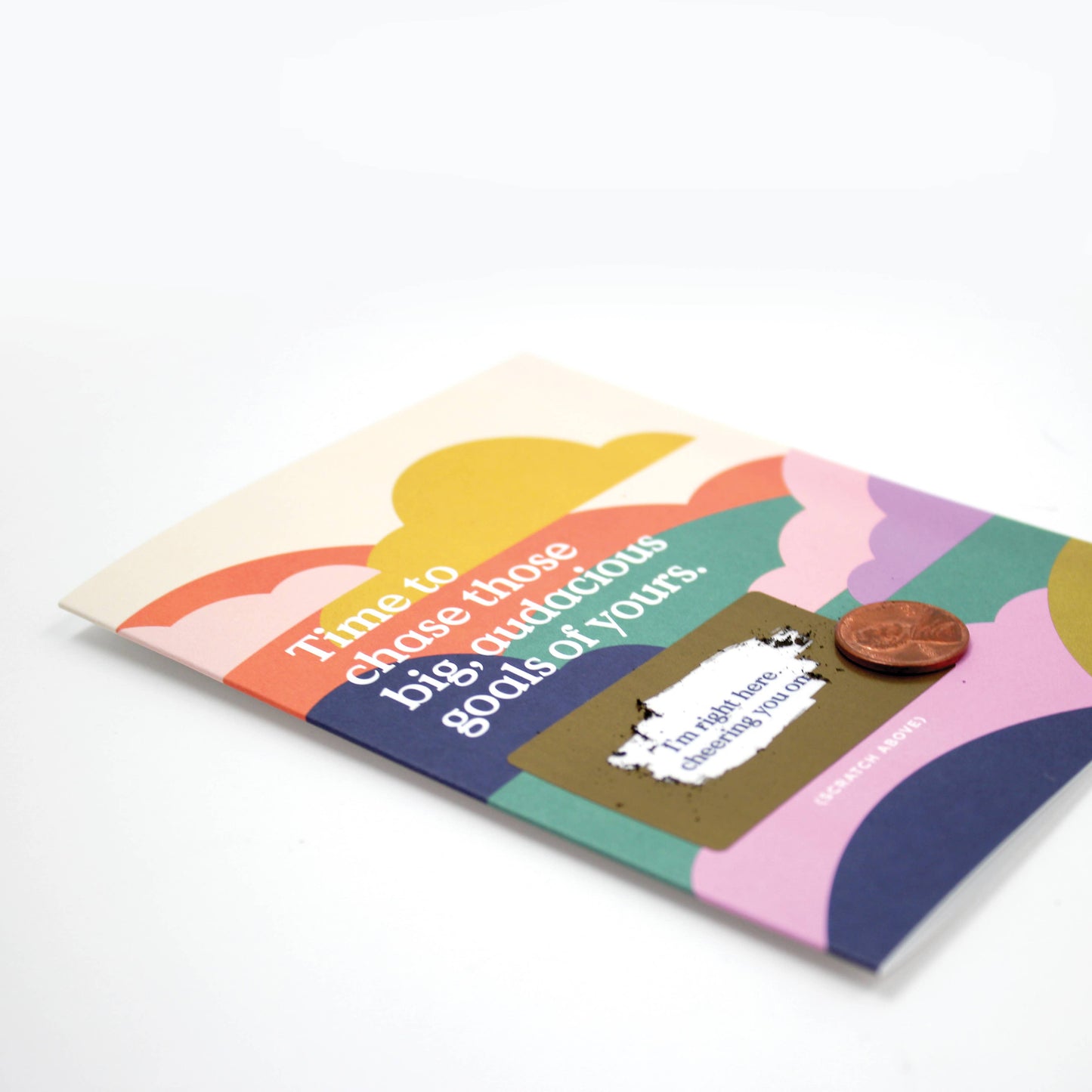 Scratch-off Card - Big Goals - Graduation/Encouragement