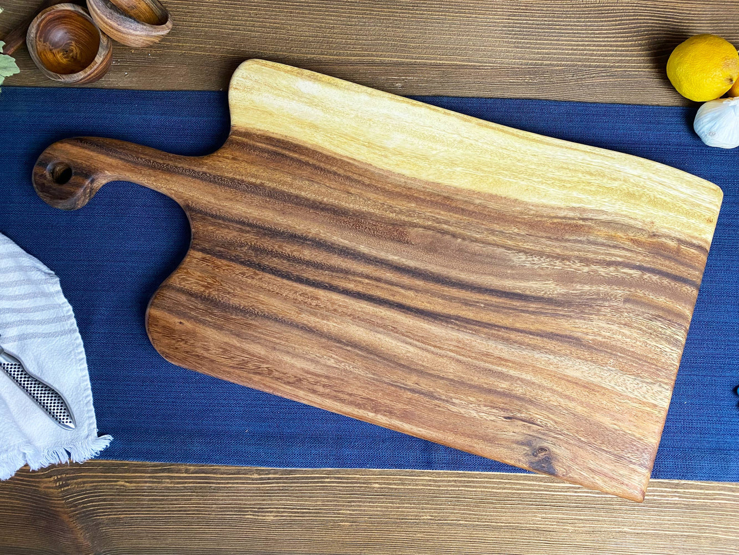 Extra Large Live Edge Board with Handle