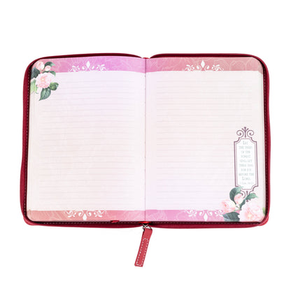 Divinity Boutique - Bible Journal - Pink floral, Colossians 2:2
