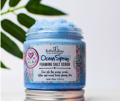 Ocean Spray Salt Body Scrub | Exfoliator | 6.7oz