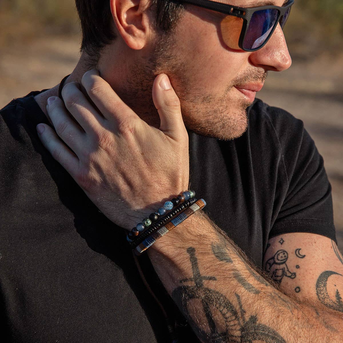 Ocean Depths Trio Men's Bracelet Set