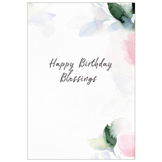 Bless You - Faith Birthday Card