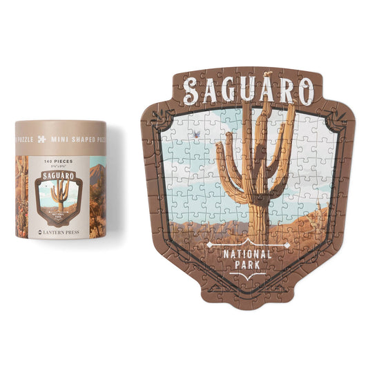 Protejamos nuestros parques nacionales - Mini rompecabezas, Saguaro