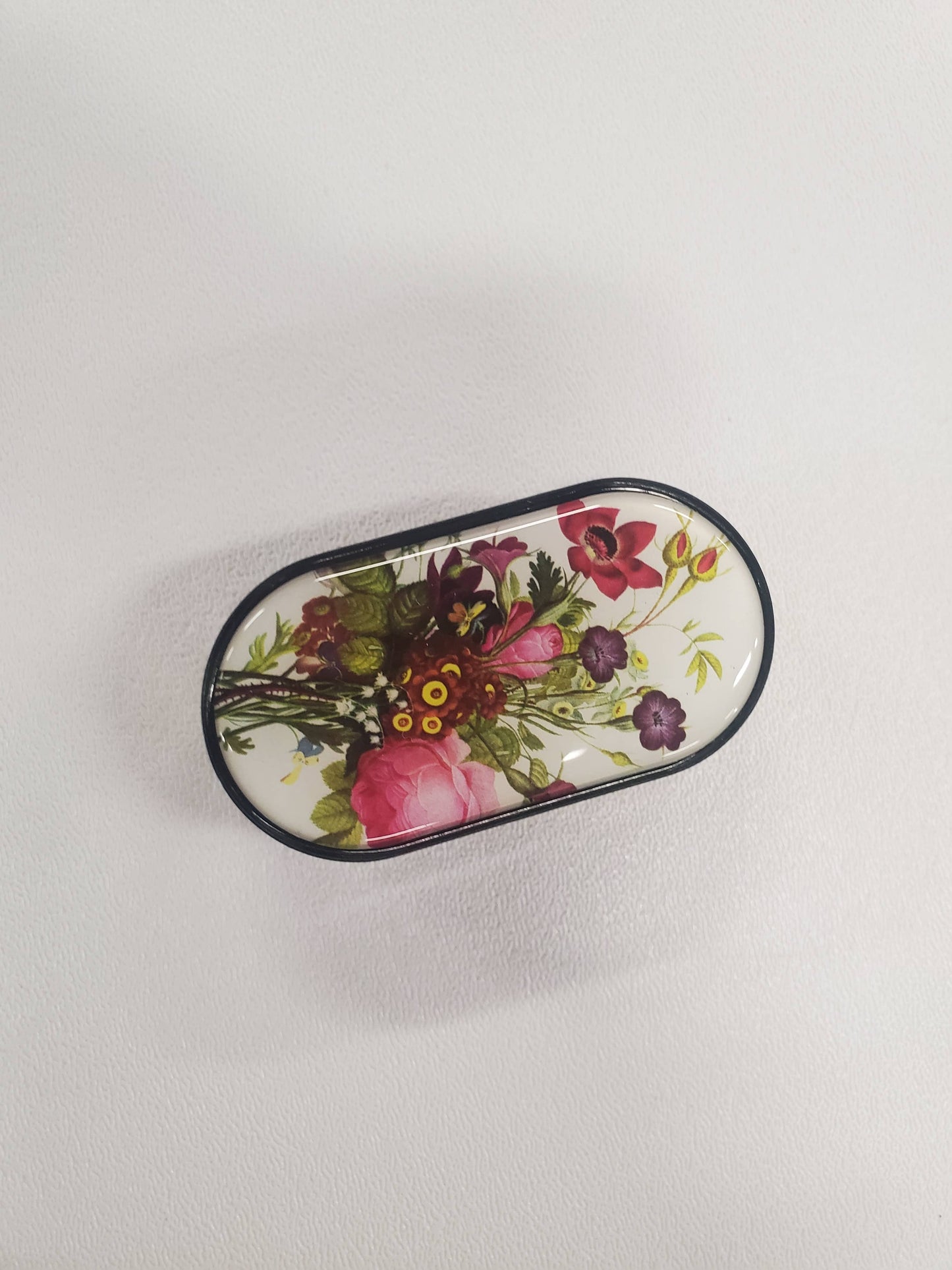 Pill Box Flowers Bouquet Gift Supplements Car Trinkets Stash