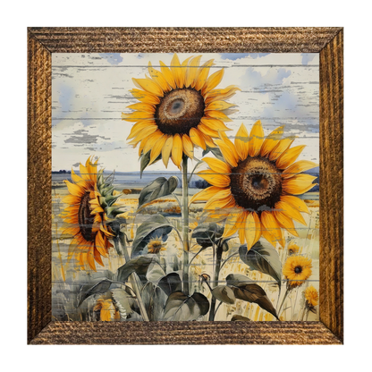 ARTISTIC SERIES TIMBERLAND- PEELED SUNFLOWER CLOSEUP