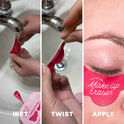 The Original MakeUp Eraser - Cooling Clouds Reusable Under eye Patches | Award Winning